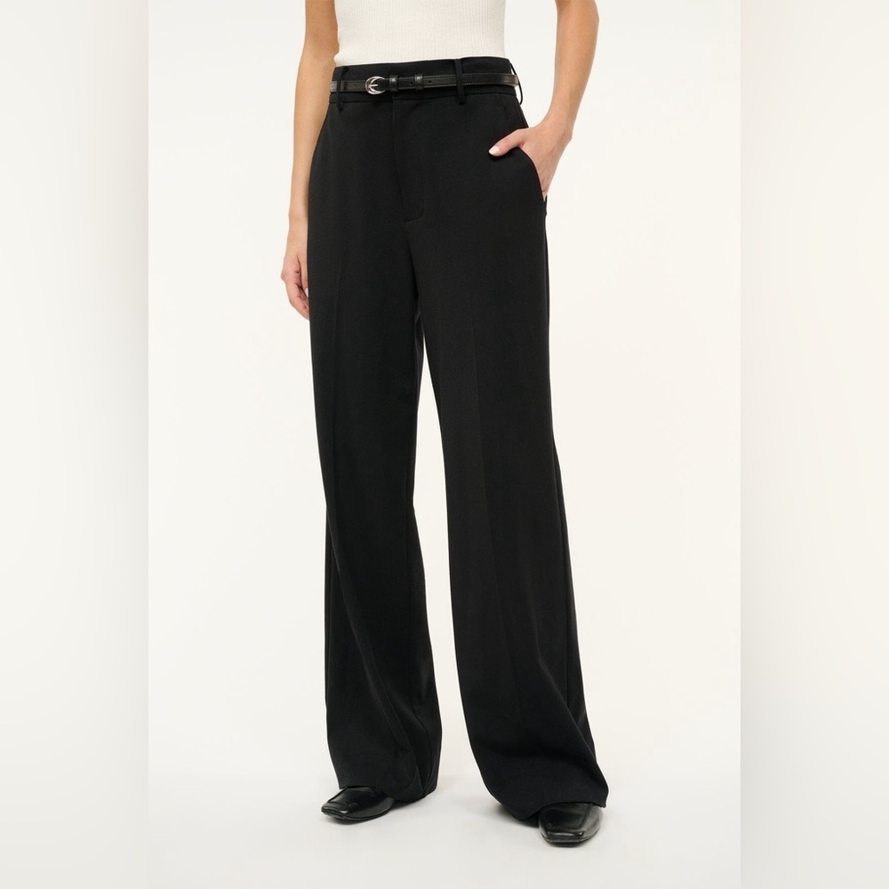 NWT💕 STAUD Prince Pant in Black SZ 6